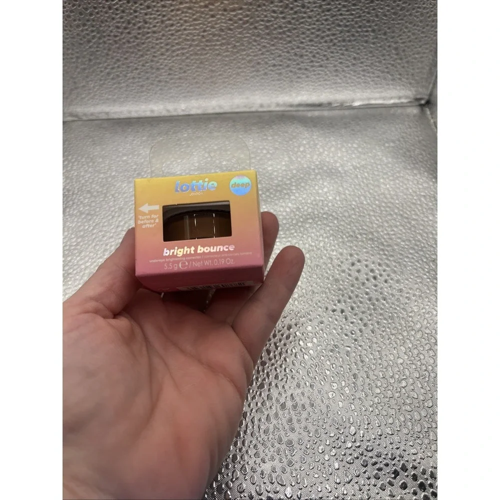 Lottie London Bright Bounce IN DEEP Undereye Brightening Corrector Cream NEW